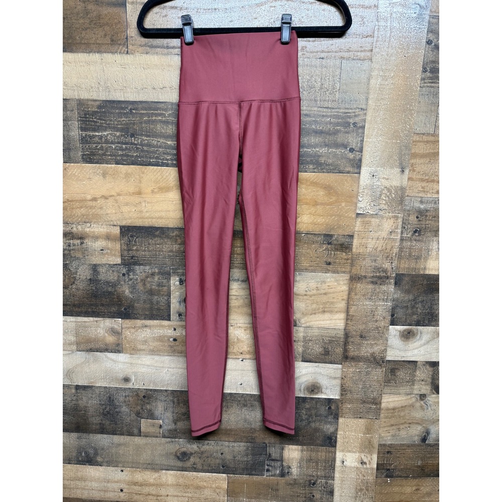 OFFLINE by Aerie High Waisted 7/8 Leggings Burgundy XS Petite XS/TP/EXCH